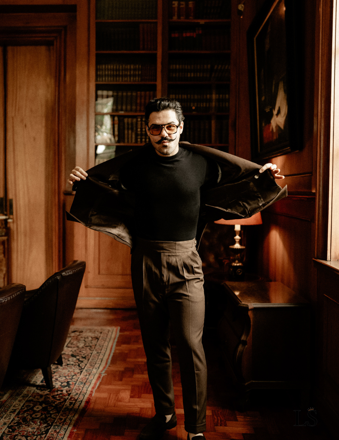 Traje italiano cruzado Marsala