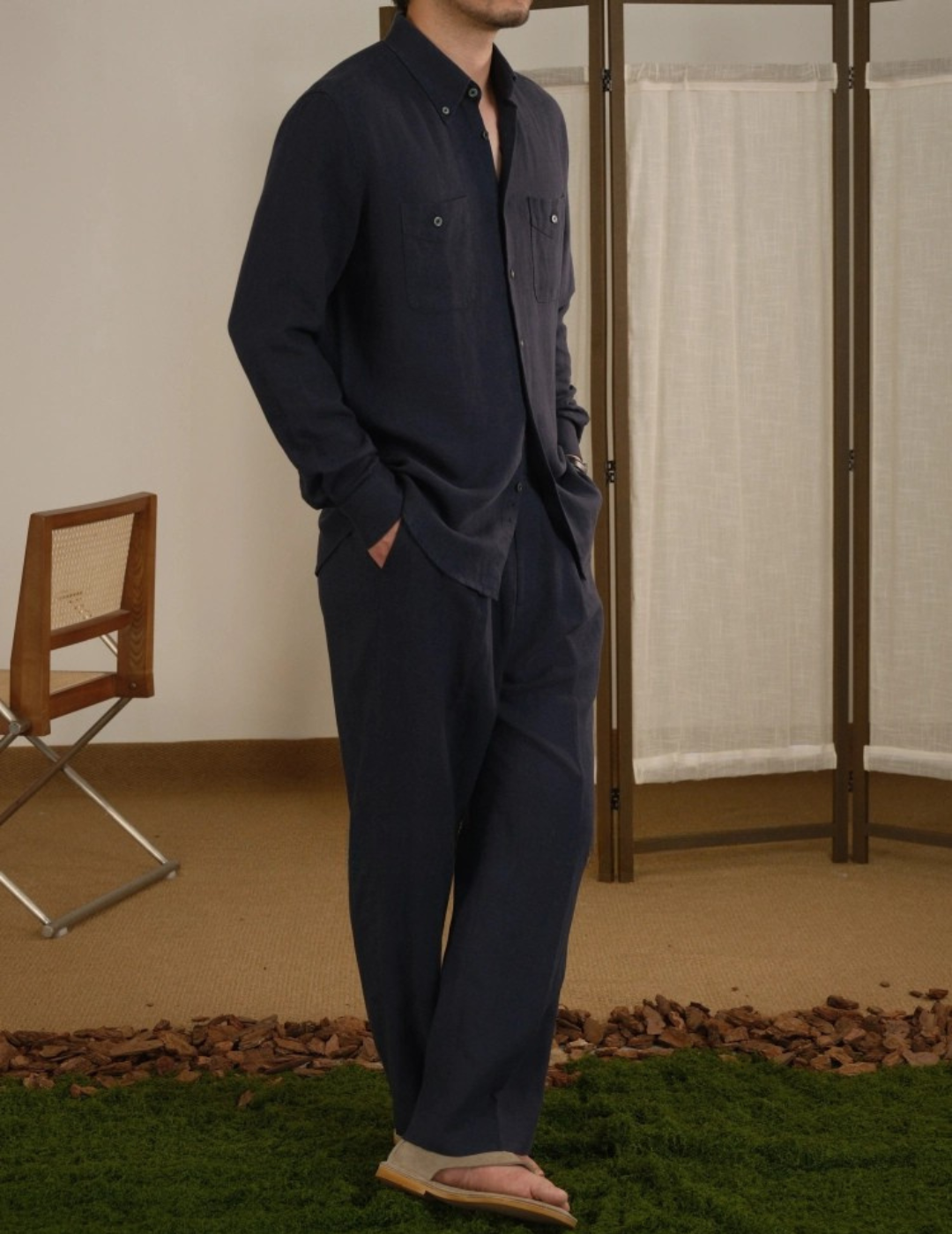 Tencel Linen Blend Shirt