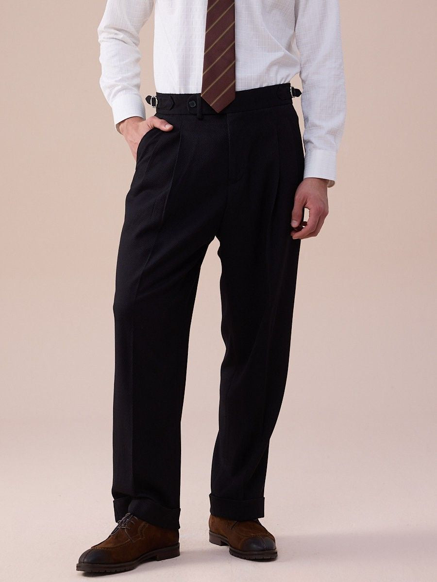 Pantalon large taille haute Trento
