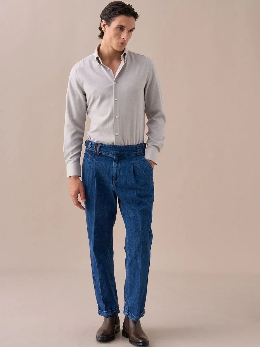 Pantalones vaqueros de talle alto Isernia