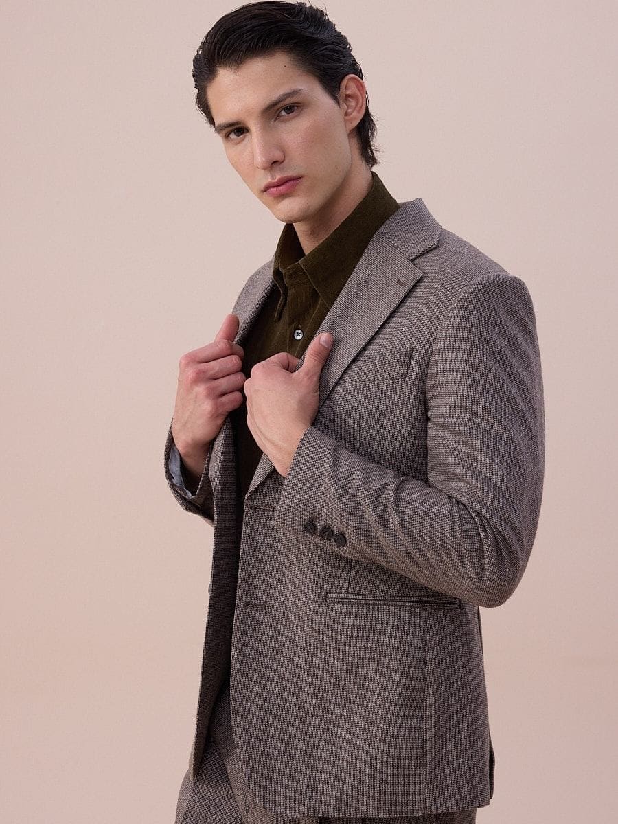 Sirmione Single-Breasted Wool Suit