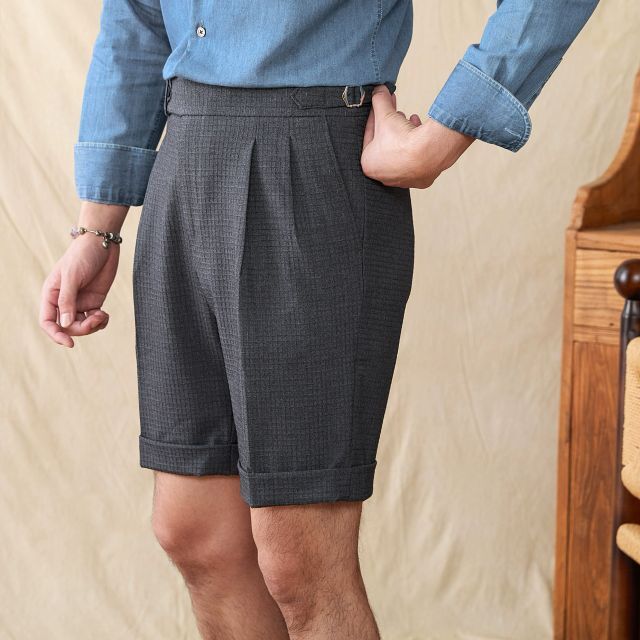 Short Florence à carreaux