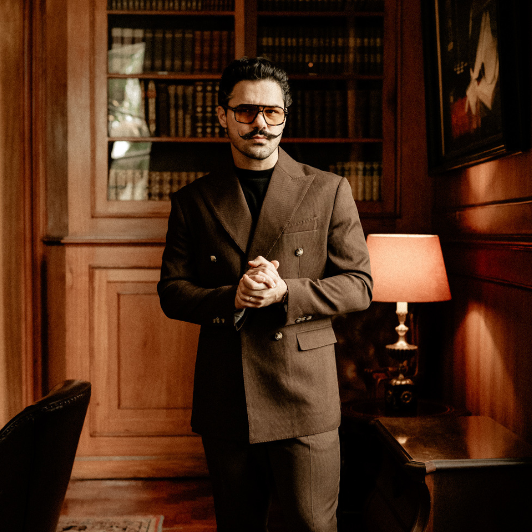 Traje italiano cruzado Marsala