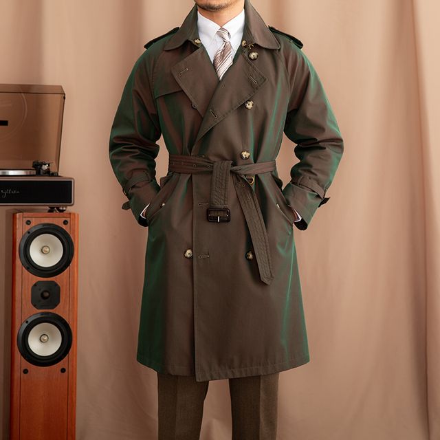 Manteau long Bari croisé