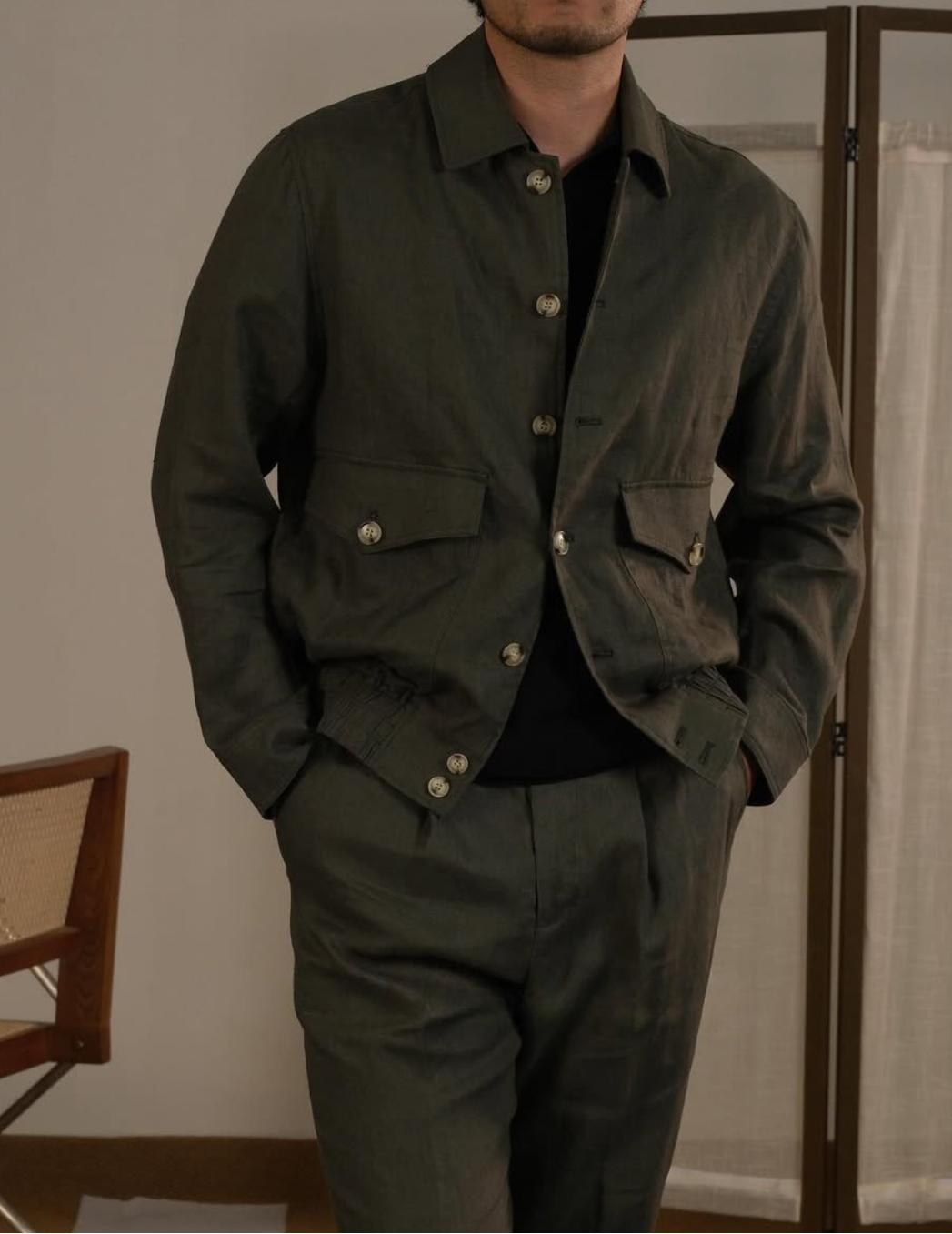 Napoli Riviera Linen Jacket