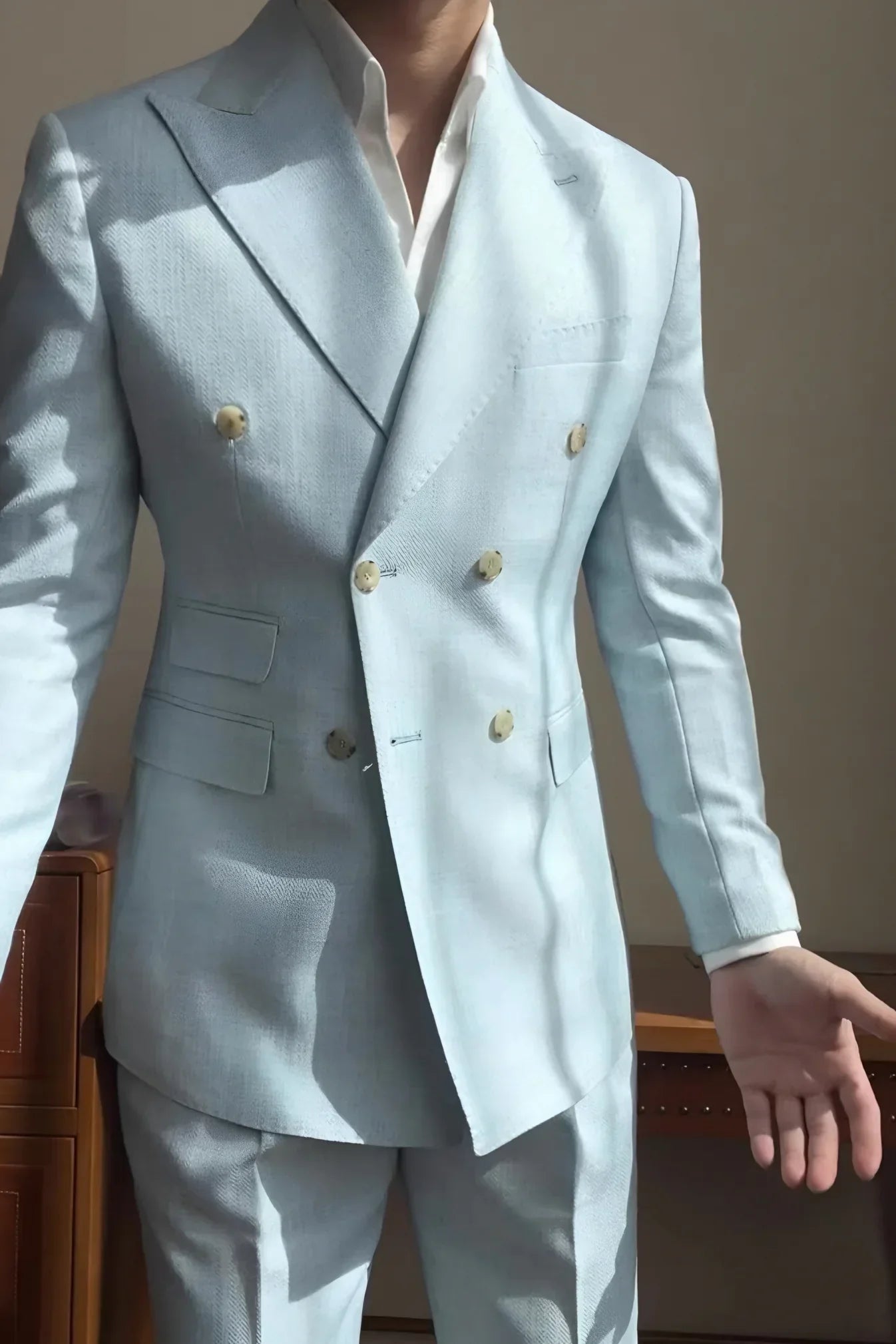 Traje de doble botonadura Napoli