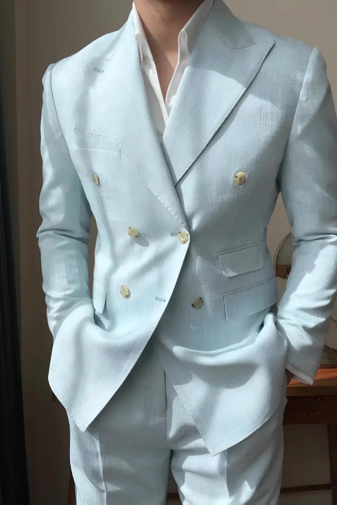 Traje de doble botonadura Napoli