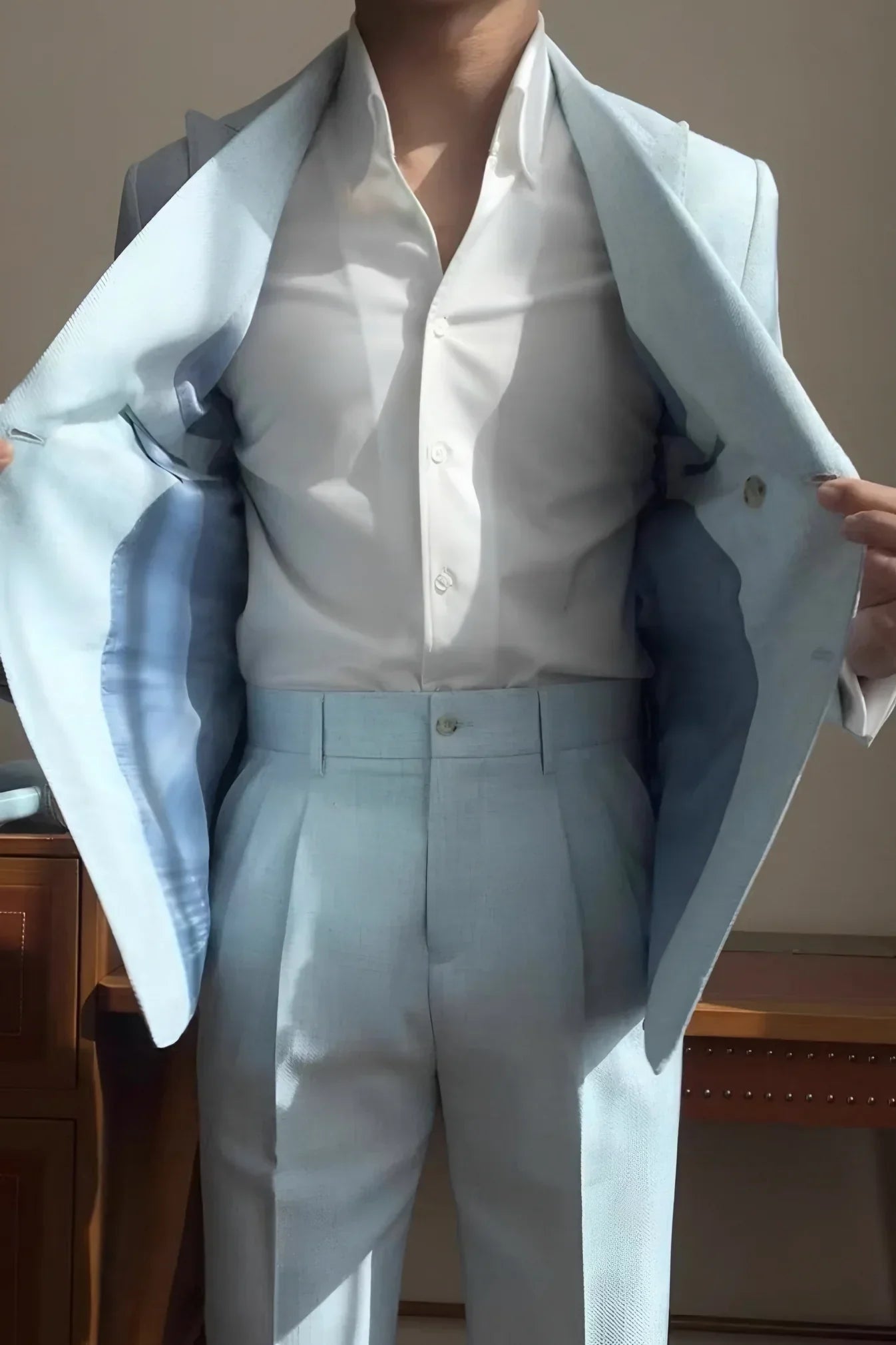 Traje de doble botonadura Napoli