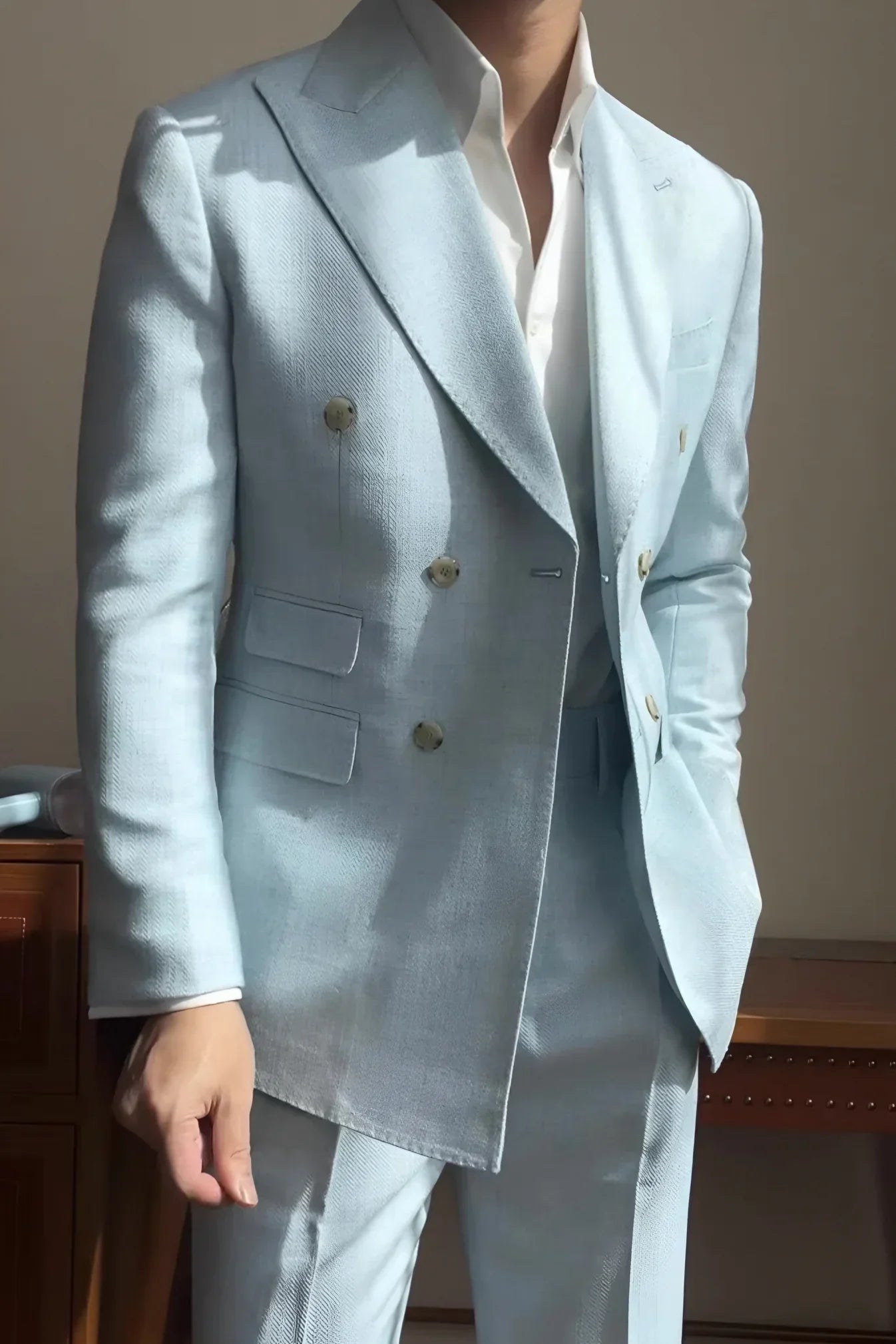 Traje de doble botonadura Napoli