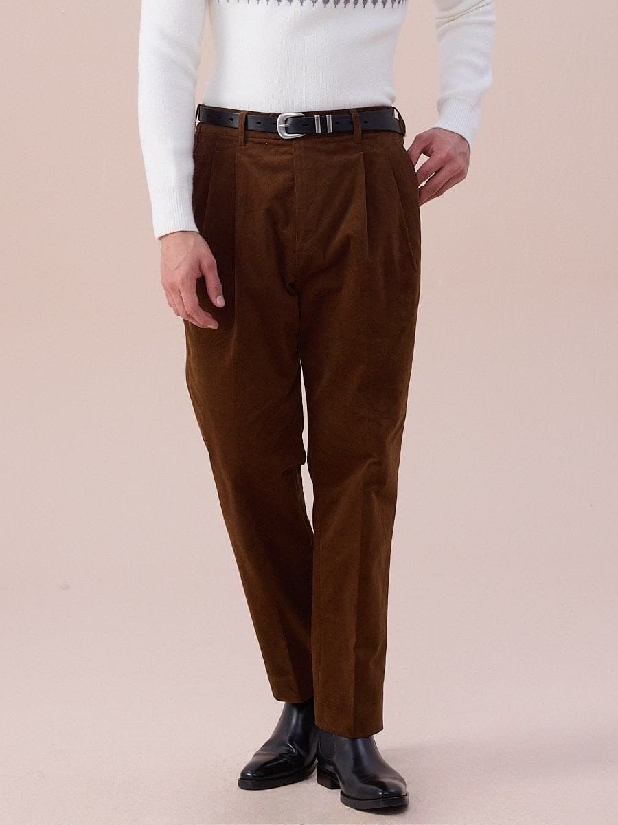 Luni High-Waisted Corduroy Pants