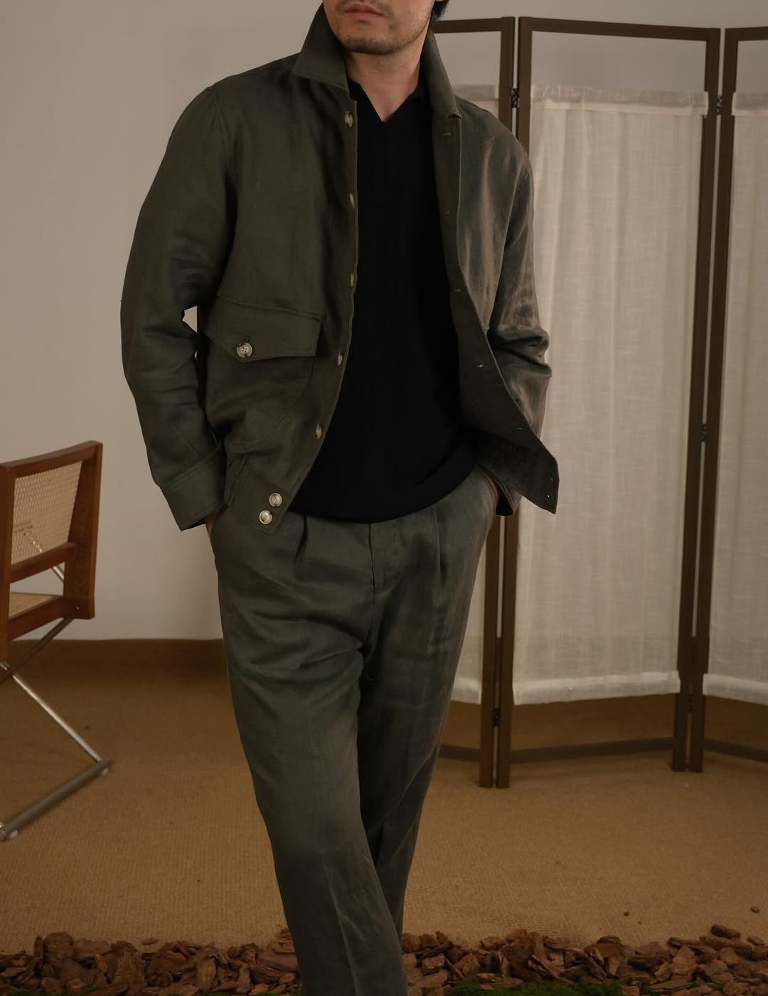 Napoli Riviera Linen Jacket