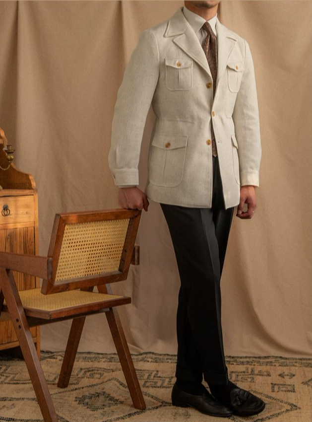 Chaqueta Safari Salerno