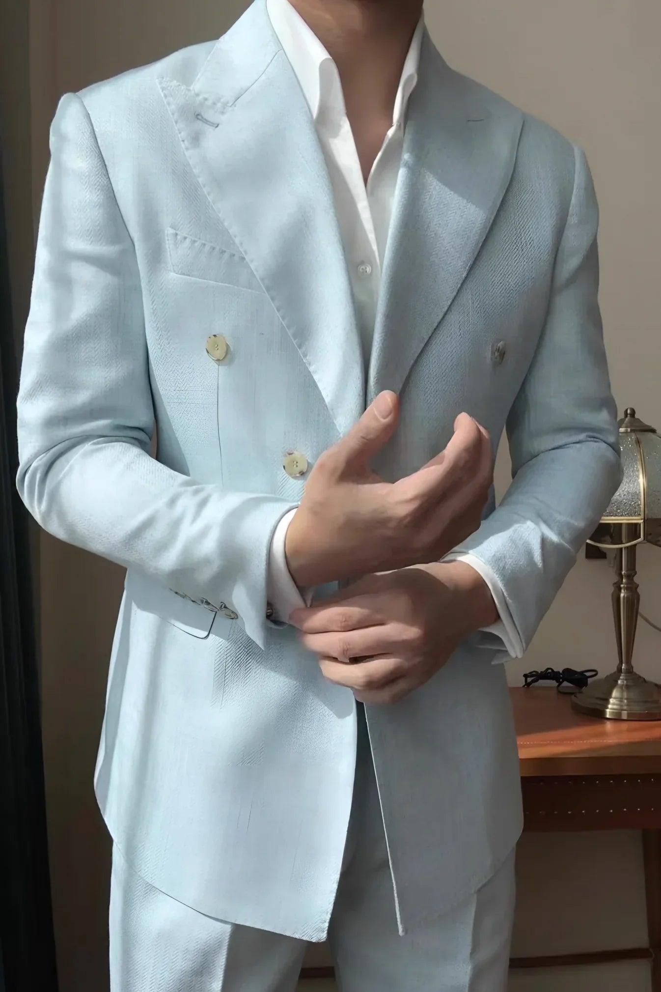 Traje de doble botonadura Napoli