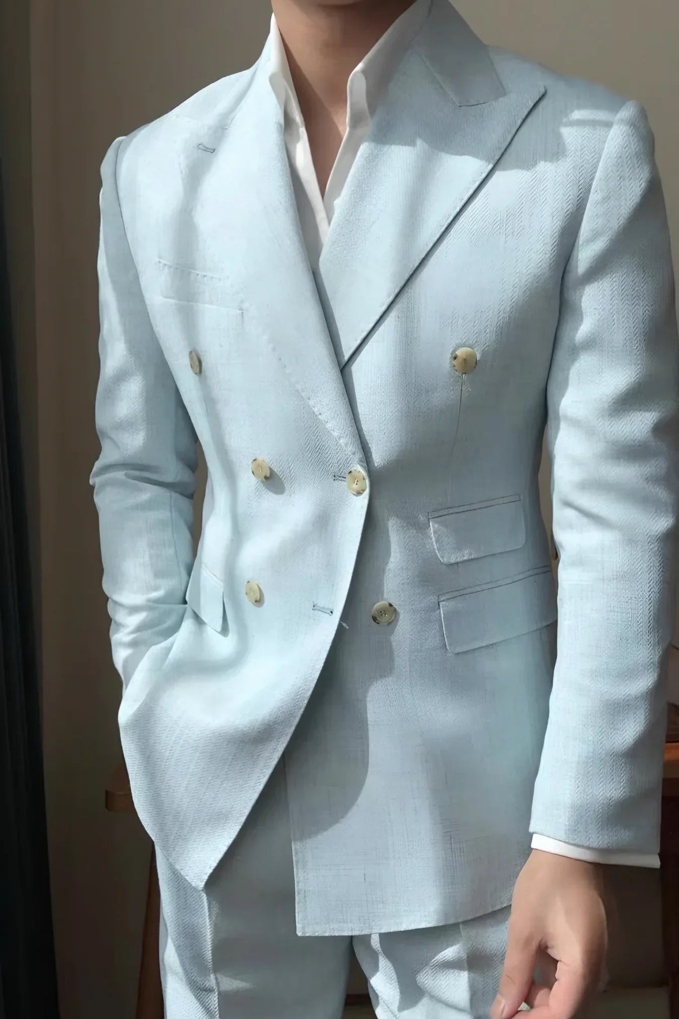 Traje de doble botonadura Napoli