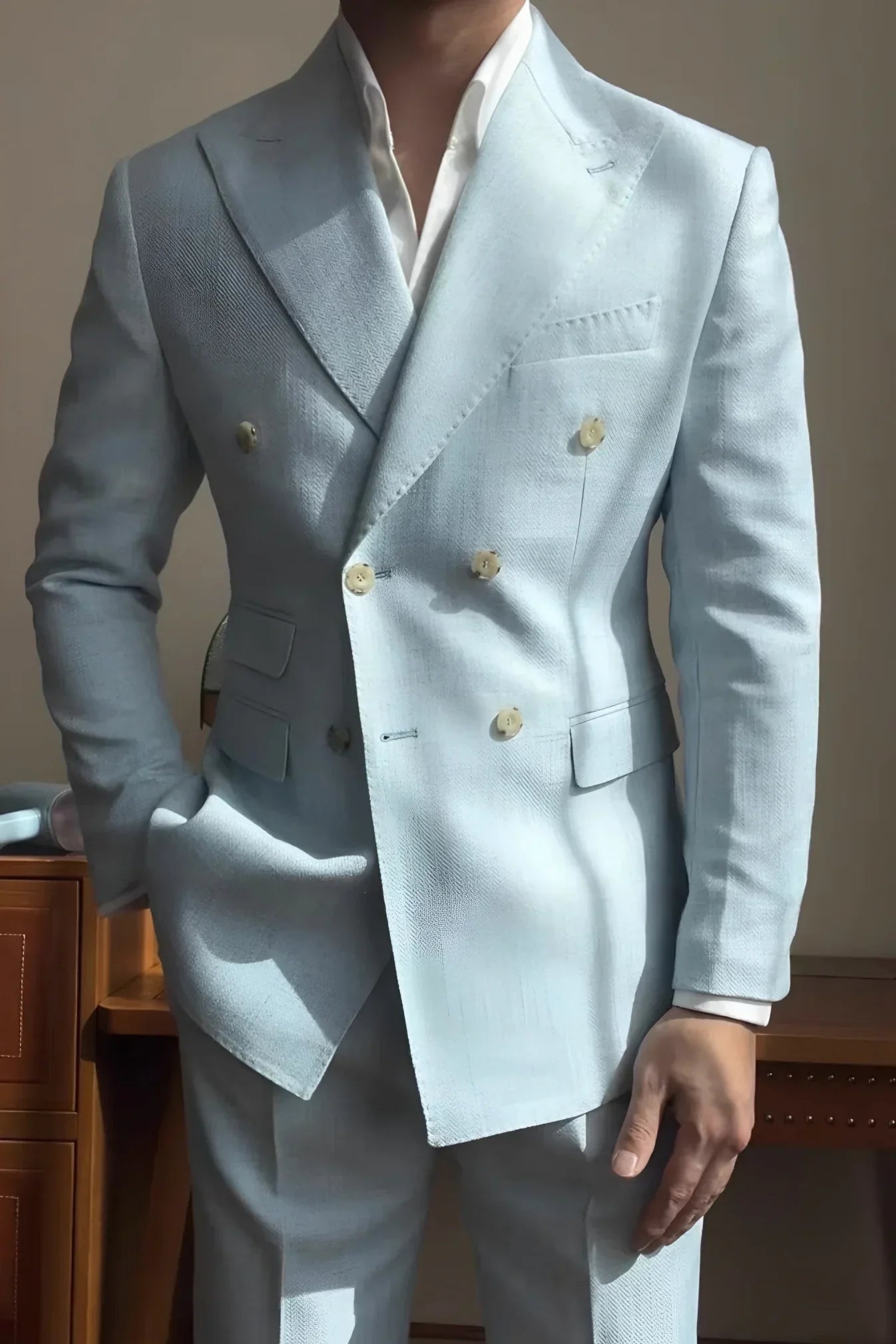 Traje de doble botonadura Napoli