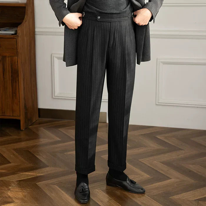 Pantalones Gurkha a Rayas Roma