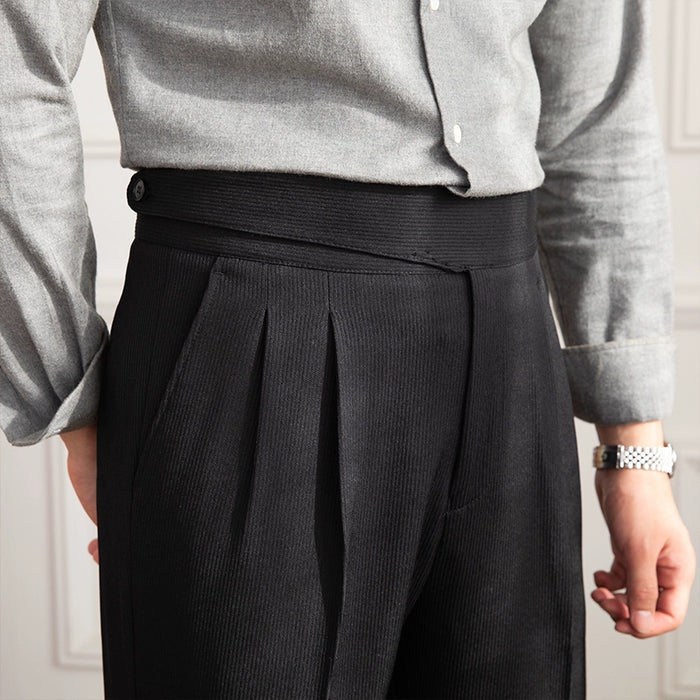 Pantalon Gurkha texturé Bologne