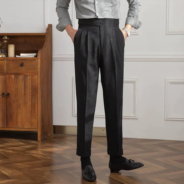 Pantalon Gurkha texturé Bologne