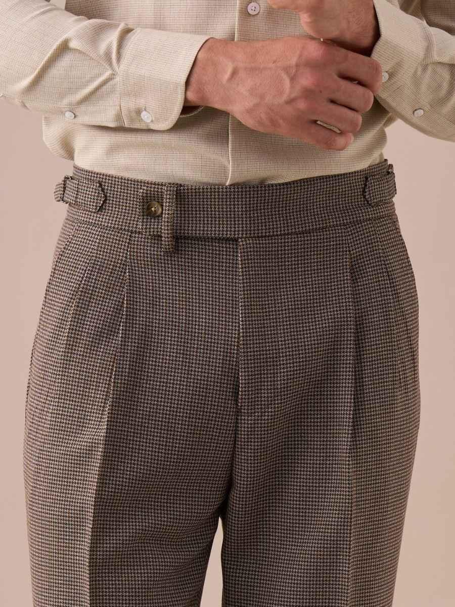 Gurkha Pants Checkered Looped LS061