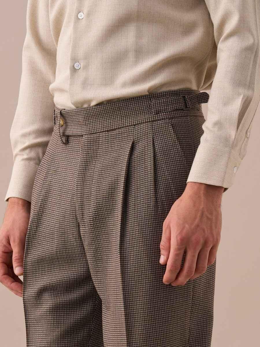Gurkha Pants Checkered Looped LS061