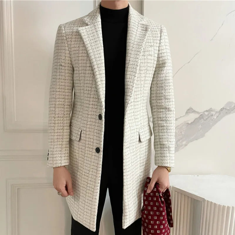 Abrigo largo con bucles LS003