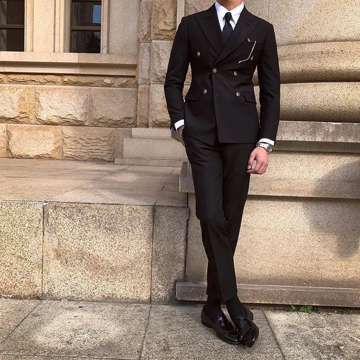 Traje británico con lazo LS029