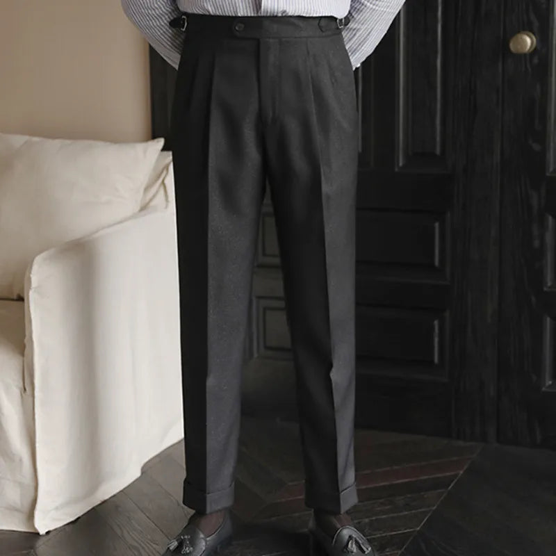 Pantalones Gurkha con trabillas LS055