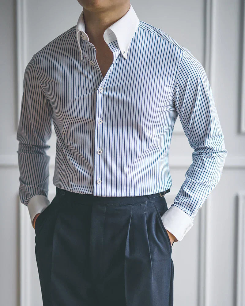 Dress Shirt Looped LS014