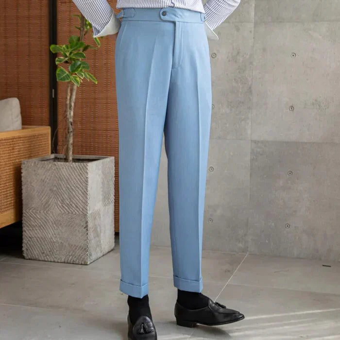 Pantalones Gurkha con trabillas LS060