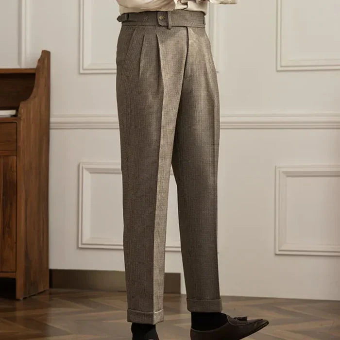 Gurkha Pants Checkered Looped LS061