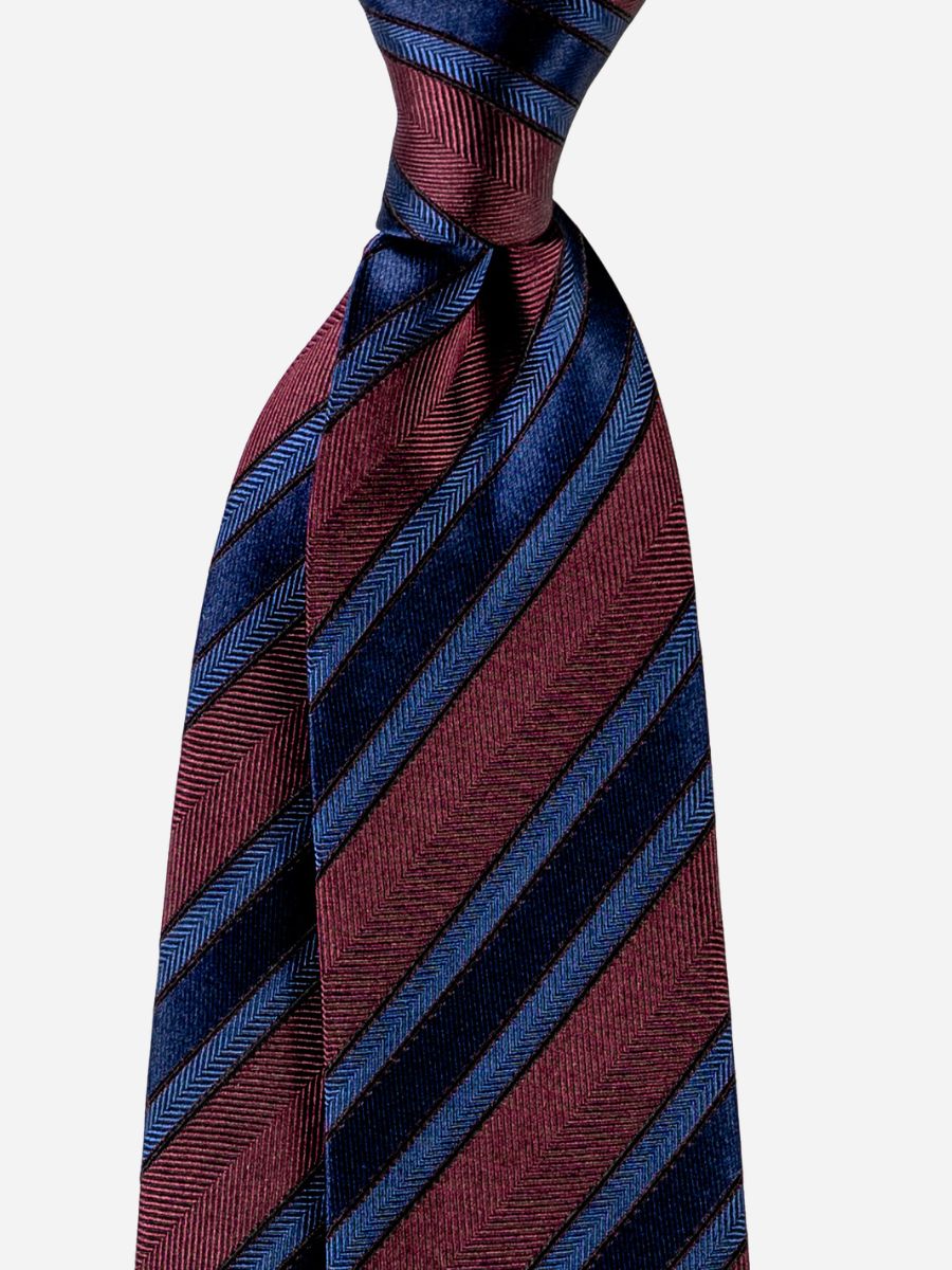 Loops Regimental Silk Tie