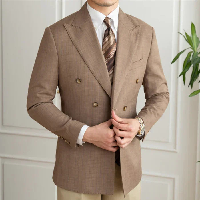 Double Breasted Blazer Looped LS033
