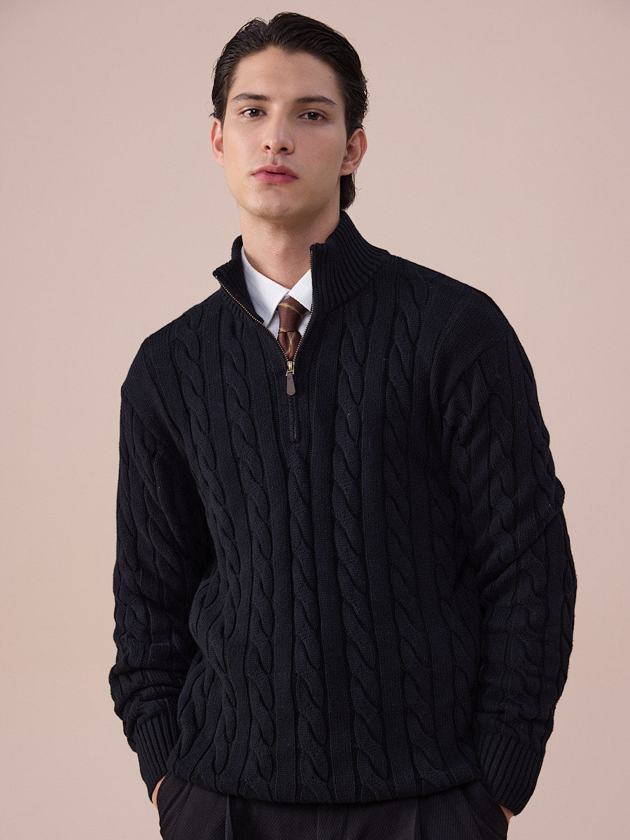 Suéter con cremallera Loops Alveron