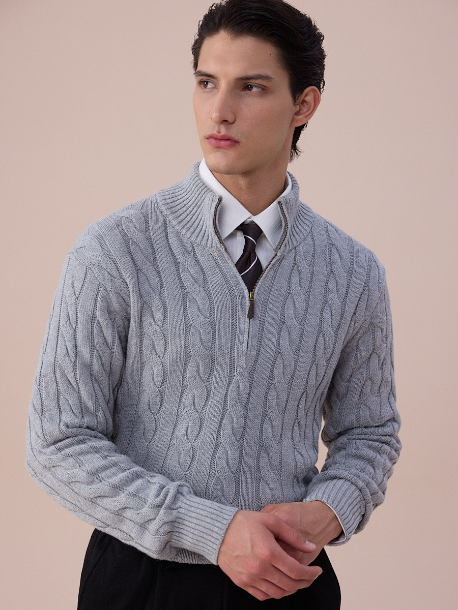 Suéter con cremallera Loops Alveron