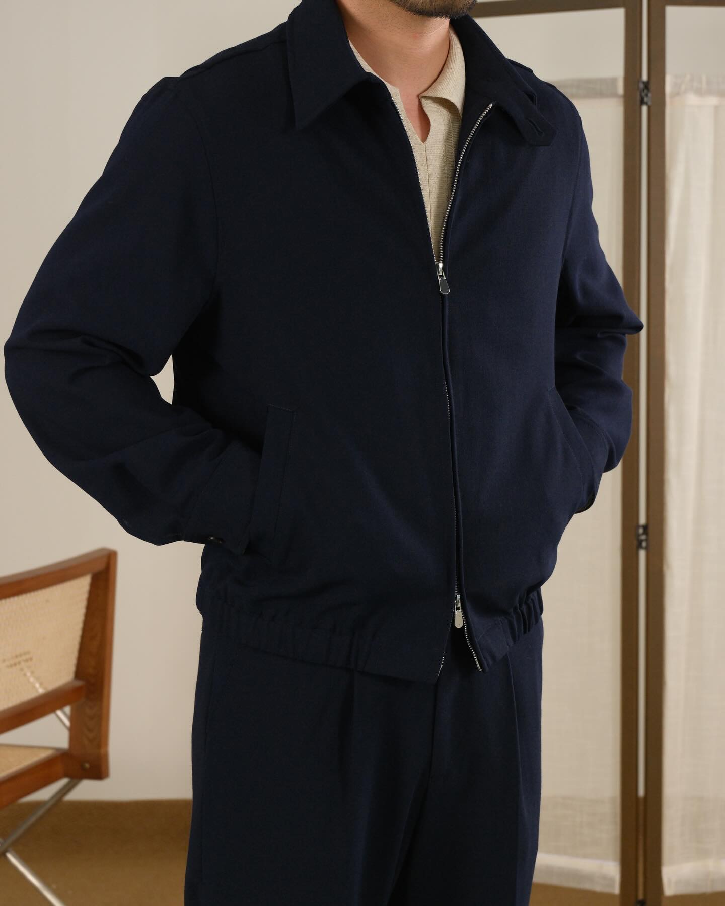 Milano Riviera Wool Blend Jacket