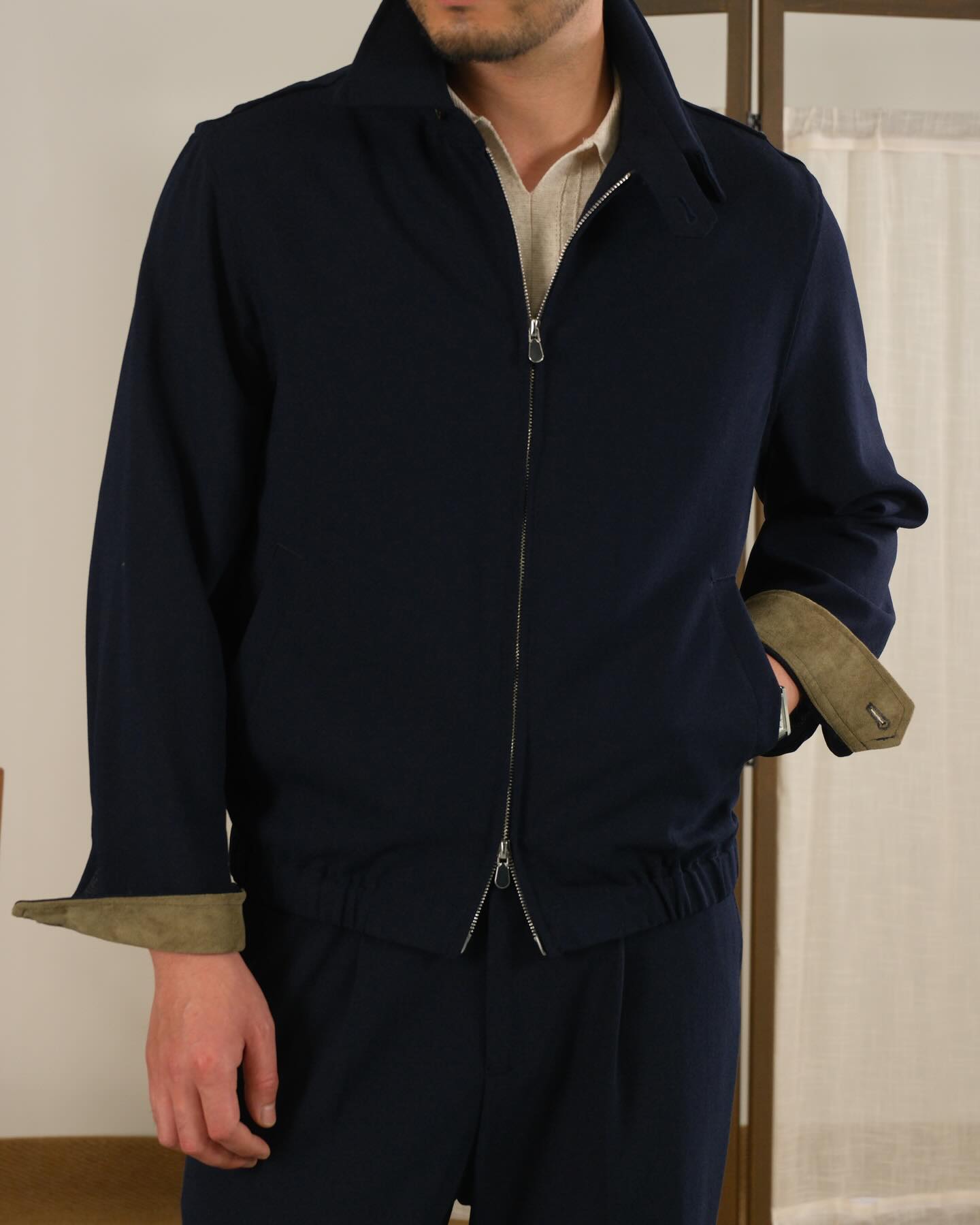 Milano Riviera Wool Blend Jacket