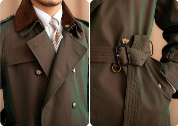 Manteau long Bari croisé
