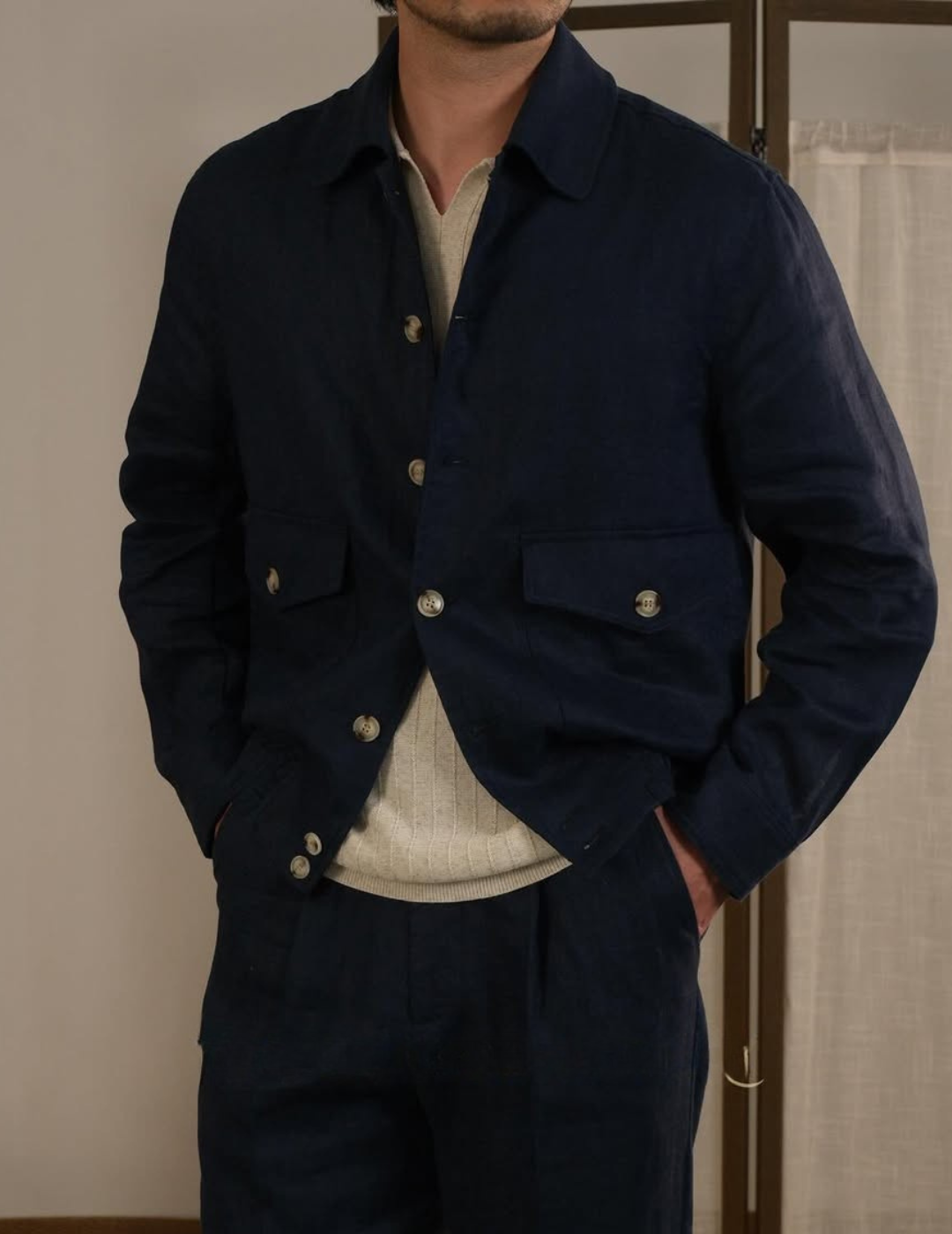 Napoli Riviera Linen Jacket