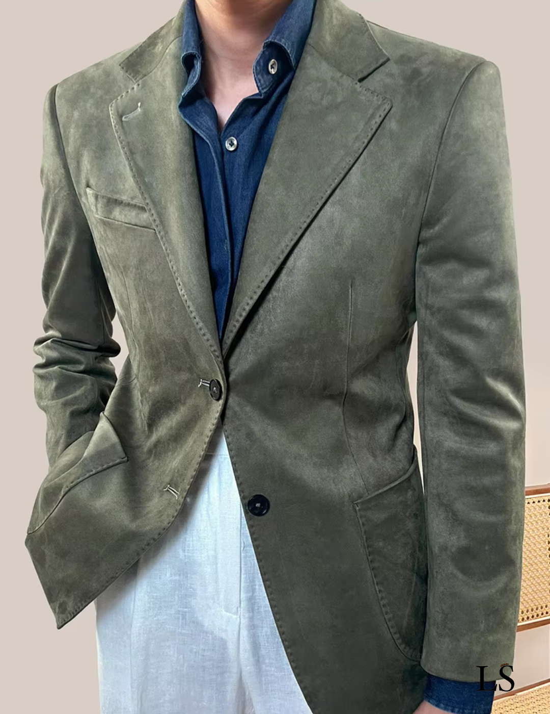 Blazer Ancona de dos botones
