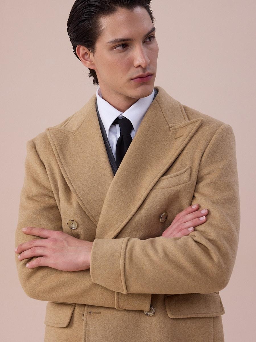 Loops Cortona Double-Breasted Overcoat