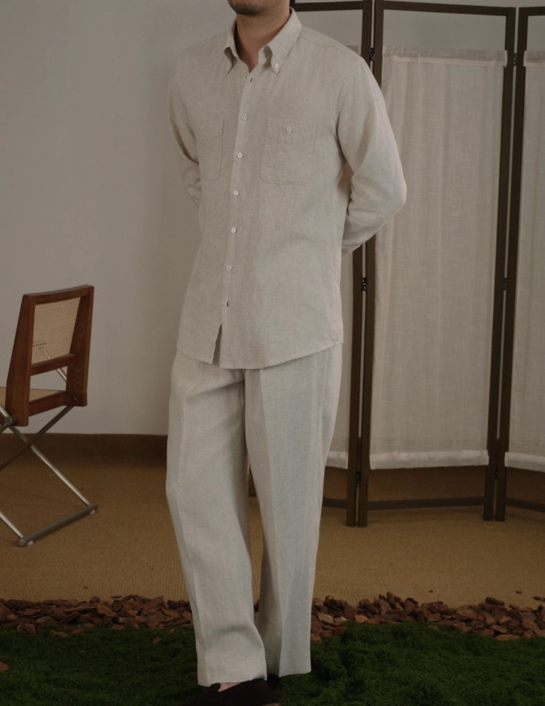 Tencel Linen Blend Shirt