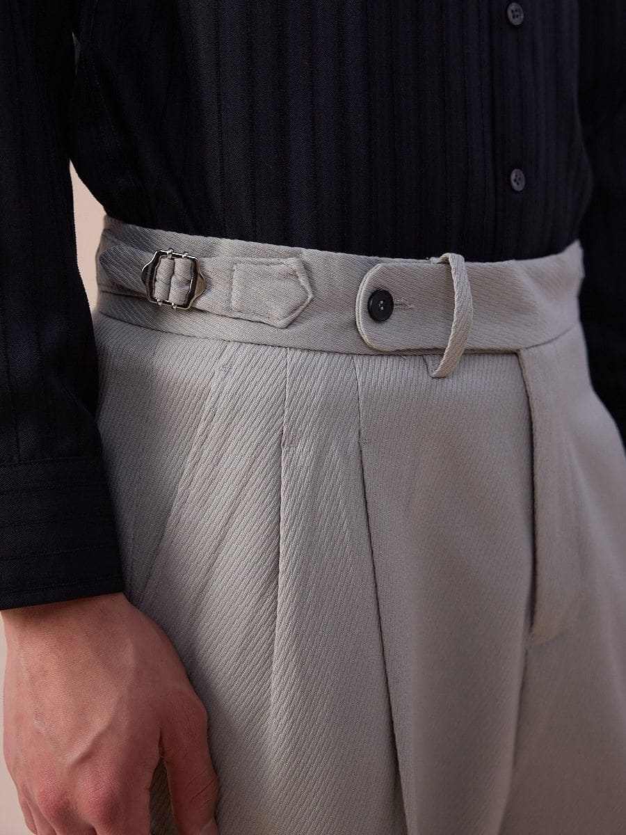 Pantalon large taille haute Trento