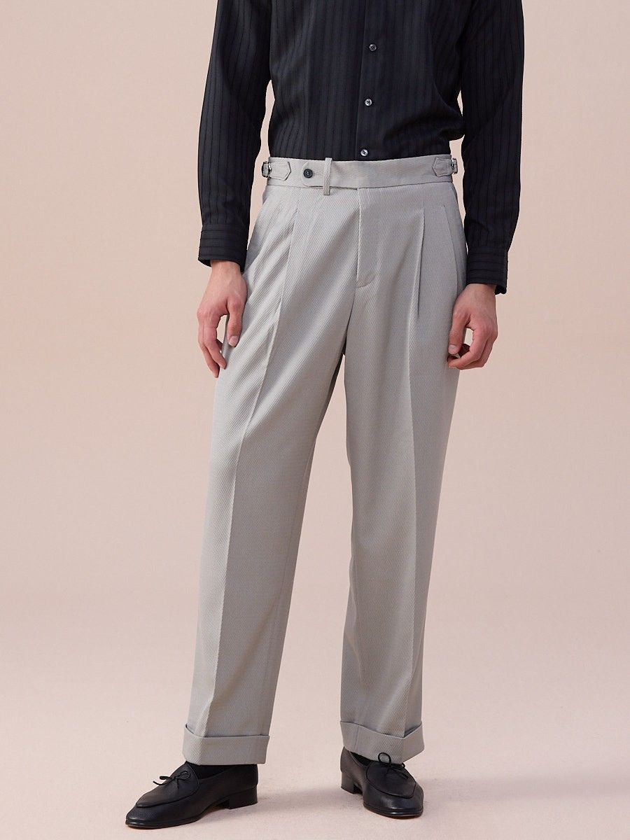 Pantalon large taille haute Trento