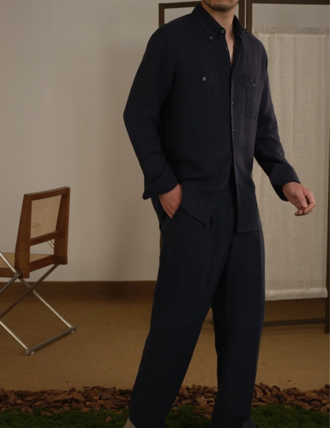 Tencel Linen Blend Shirt
