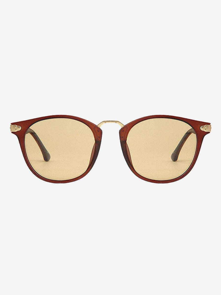 Loops Vintage Round Sunglasses