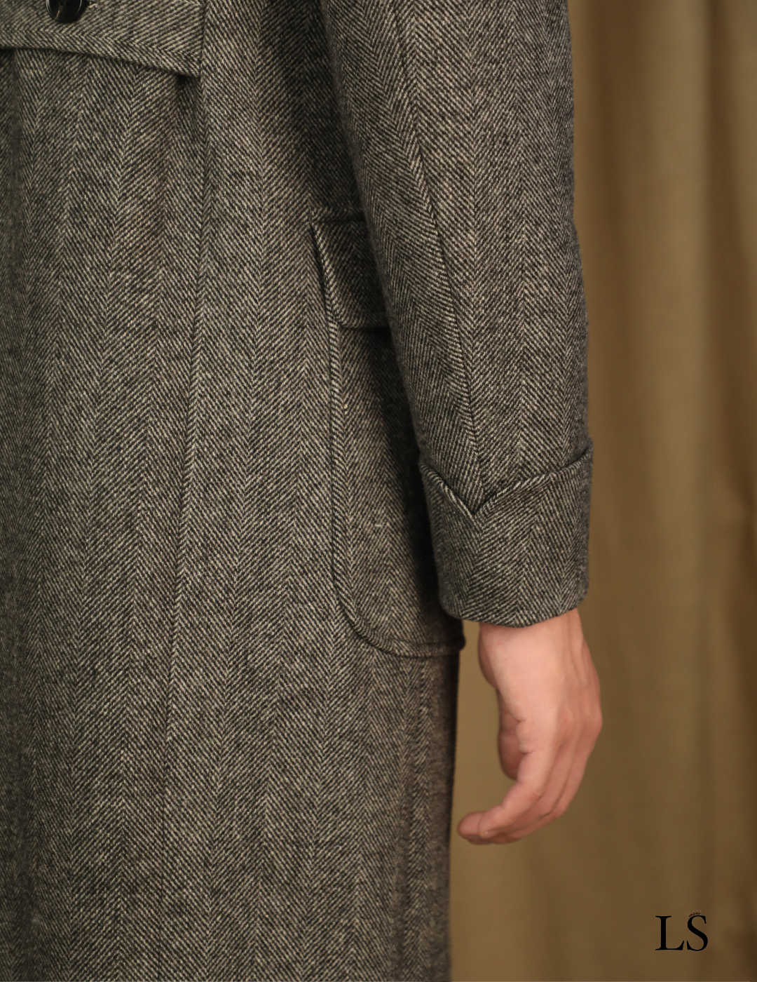 Gray Overcoat Vicenza