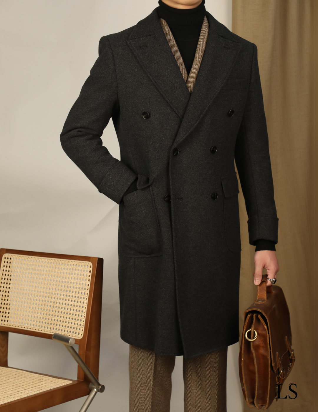 Black Overcoat Vicenza