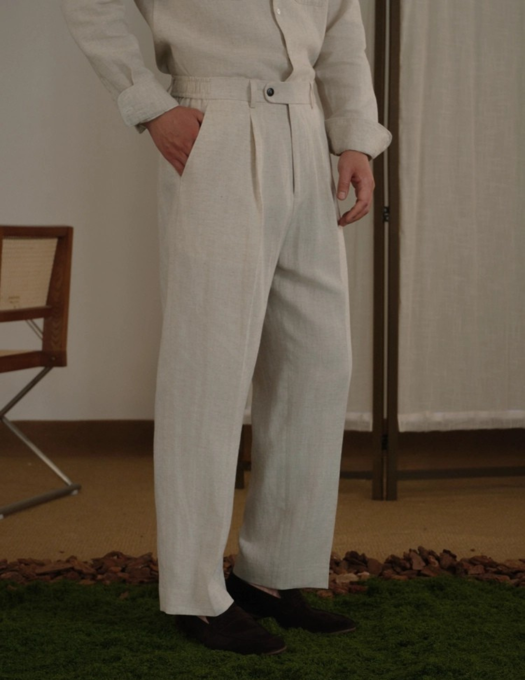Tencel Linen Blend Pants