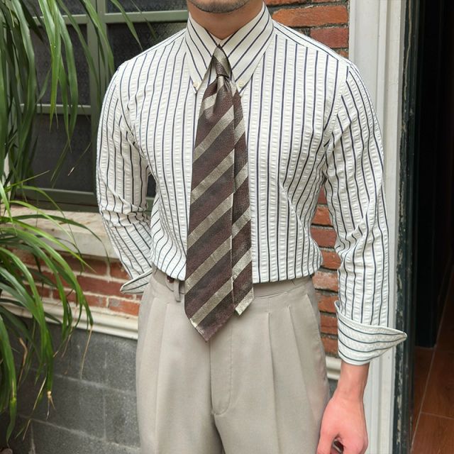 Camisa Bristol con cuello Kent