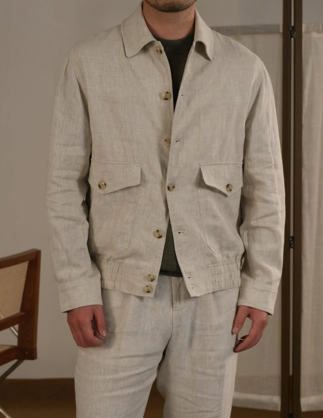 Napoli Riviera Linen Jacket
